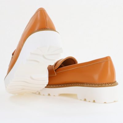 Mocasini damă casual piele ecologică Maro (BS1722G2401662)