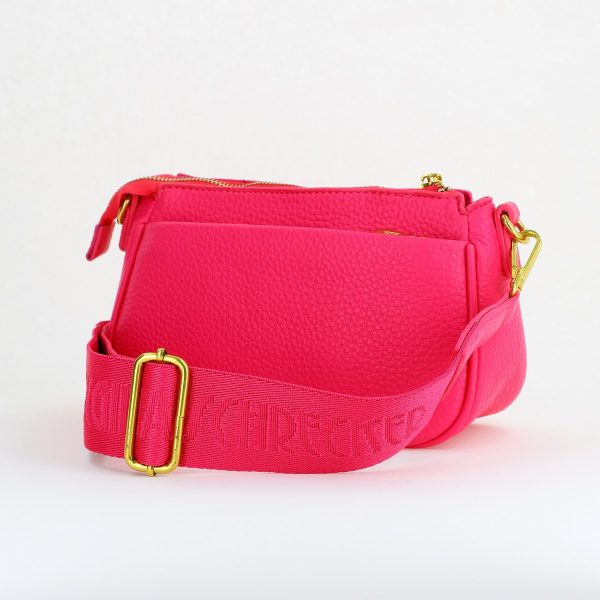 Poșetă Dama Casual de Umar din Piele Ecologică Fuchsia Regina Schrecker BS3764RS2402003 145