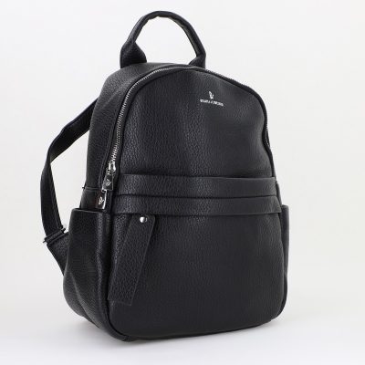 Rucsac Damă din Piele Ecologică Negru Regina Schrecker (BS3941RS2402014)